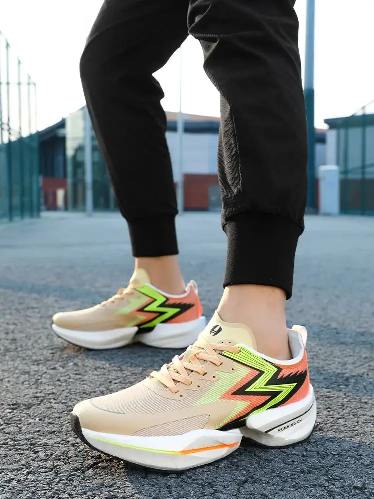 Carbon Plate Marathon Racing Shoes - 2026 Ultralichte schokabsorberende hardloopschoenen met carbonplaat,