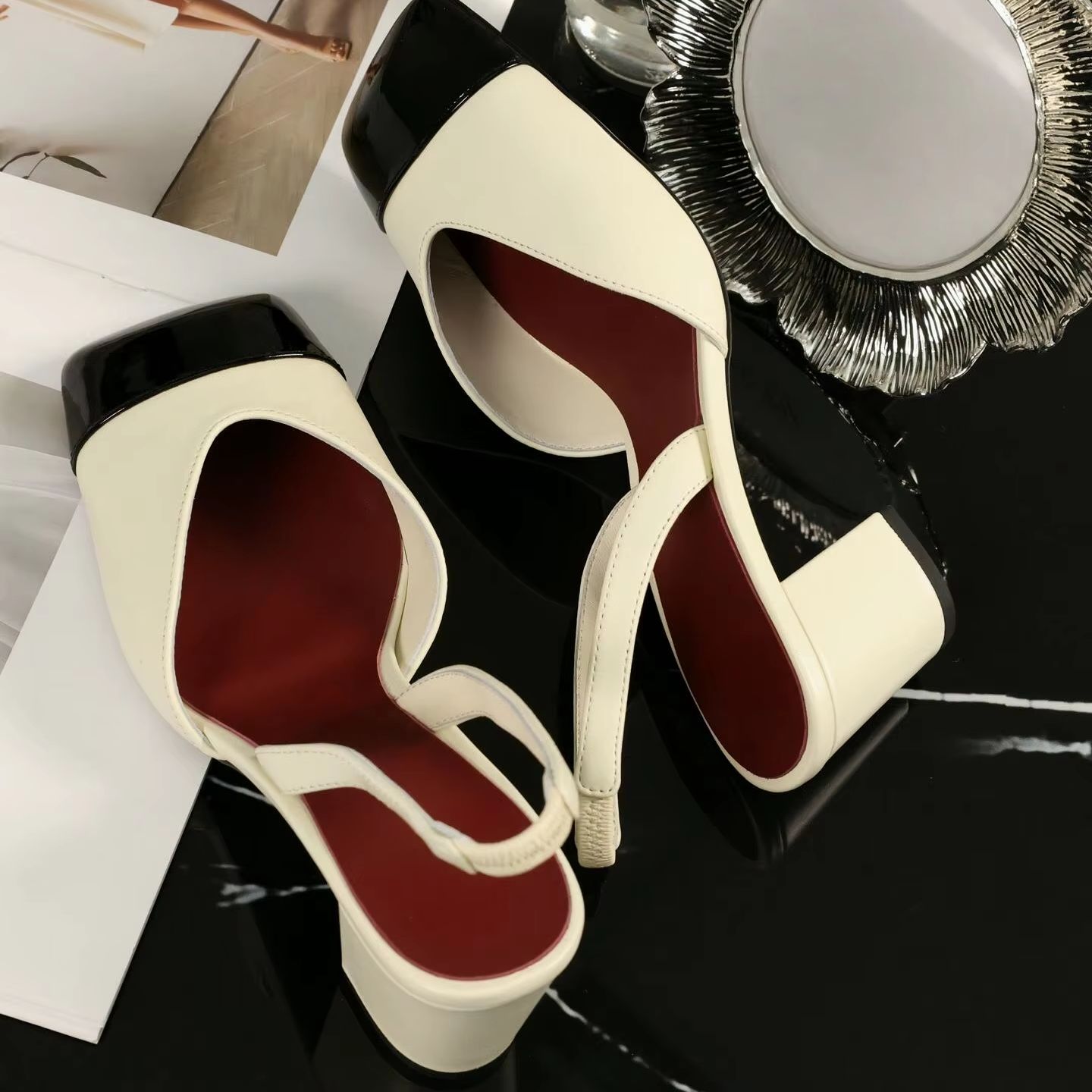 Dames Slingback Pumps, tweekle - Sandals recensie en prijs