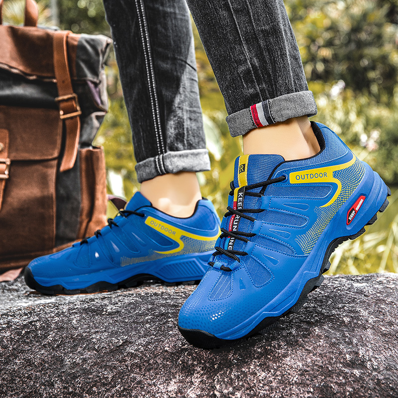 Heren Wandelschoenen Veters Kl - Anti Slip Trail Running Sneakers recensie en prijs