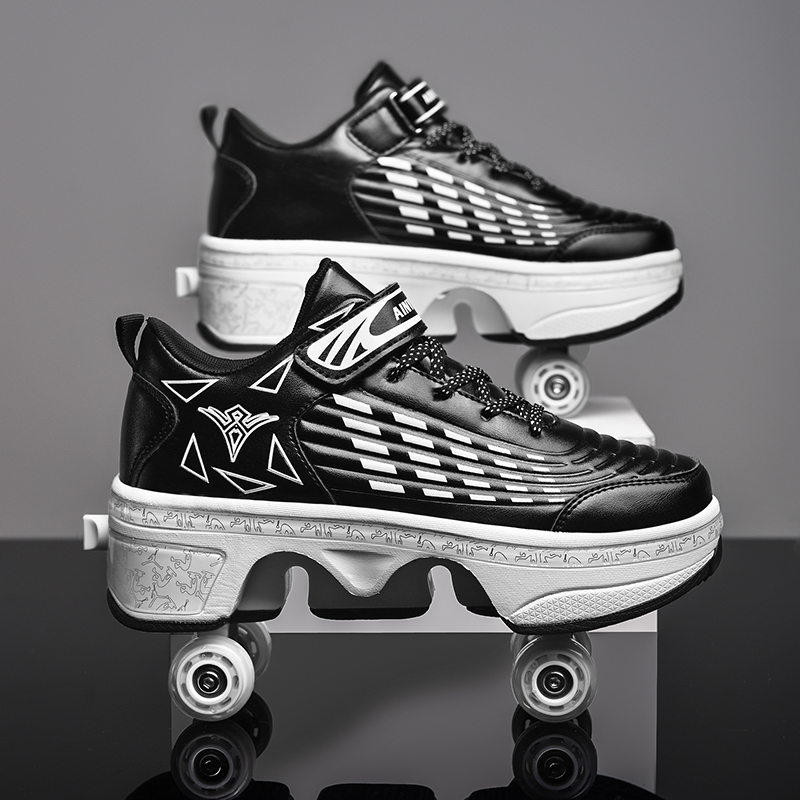 Jeugd Nieuwe rolschoenen met 4 - Running Shoes recensie en prijs