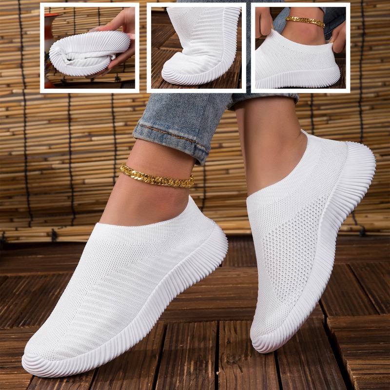 Dames Sneakers Ademend Gebreid - Breathable Mesh Athletic Shoes recensie en prijs